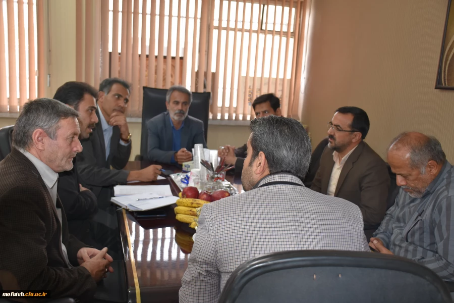 بازدید معاون محترم توسعه منابع و امور دانشجویی مدیریت امور پردیس های استان تهران و هیئت همراه از حوزه های مختلف پردیس شهید مفتح شهرری