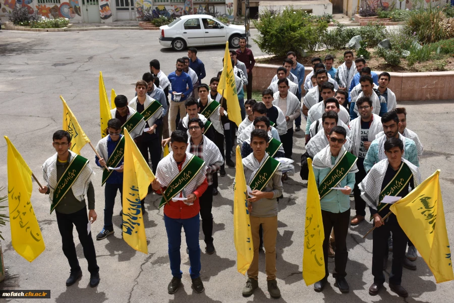 پذیرش دانشجو معلمان پسر دانشگاه فرهنگیان سراسر کشور جهت دیدار با مقام معظم رهبری 
 توسط پردیس شهید مفتح شهرری"