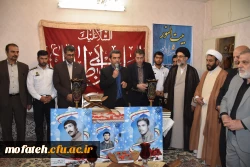 حضور مسئولین پردیس شهید مفتح در جلسه ختم قرآن کریم (بیت النور شهر ری )