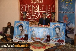 حضور مسئولین پردیس شهید مفتح در جلسه ختم قرآن کریم (بیت النور شهر ری )