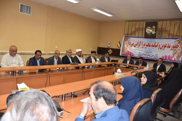 معارفه دکتر علی بلاغی به عنوان سرپرست پردیس شهید مفتح