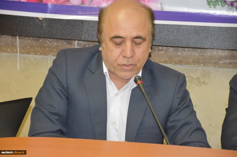 معارفه دکتر علی بلاغی به عنوان سرپرست پردیس شهید مفتح