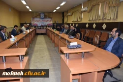 معارفه دکتر علی بلاغی به عنوان سرپرست پردیس شهید مفتح