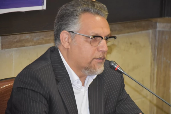 سرپرست معاونت نظارت ، ارزیابی و تضمیت کیفیت دانشگاه فرهنگیان در آئین تکریم و معارفه سرپرست پردیس شهید مفتح