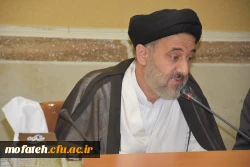 مسئول نهاد نمایندگی مقام معظم رهبری در مدیریت پردیس های استان تهران در آئین تکریم و معارفه سرپرست پردیس شهید مفتح