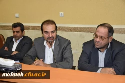 معارفه دکتر علی بلاغی به عنوان سرپرست پردیس شهید مفتح