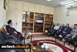 دیدار دکتر بلاغی با نماینده مقام معظم رهبری و امام جمعه شهرری