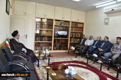 دیدار دکتر بلاغی با نماینده مقام معظم رهبری و امام جمعه شهرری