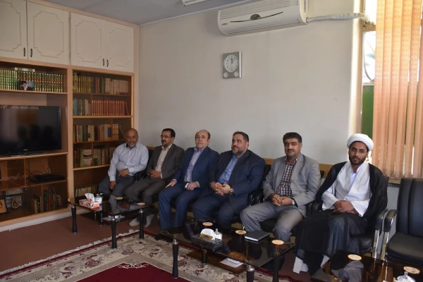 دیدار دکتر بلاغی با نماینده مقام معظم رهبری و امام جمعه شهرری