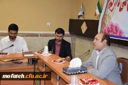 جلسه تکریم و معارفه مسئولان سابق و جدید حوزه بسیج دانشجویی