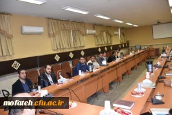 جلسه تکریم و معارفه مسئولان سابق و جدید حوزه بسیج دانشجویی