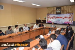 جلسه تکریم و معارفه مسئولان سابق و جدید حوزه بسیج دانشجویی