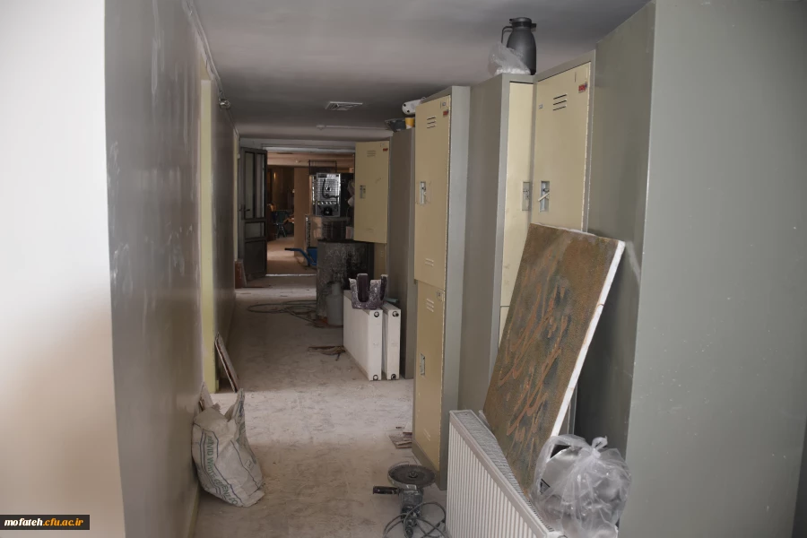 عملیات بهسازی تعمیر و نقاشی سرای دانشجویی و سلف سرویس دانشگاه شهید مفتح شهرری 3
