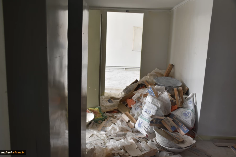 عملیات بهسازی تعمیر و نقاشی سرای دانشجویی و سلف سرویس دانشگاه شهید مفتح شهرری 2