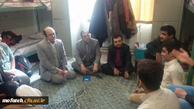 حضور جناب آقای دکتر علی خاکی معاون توسعه منابع انسانی و طرح و برنامه در پردیس شهید مفتح شهرری