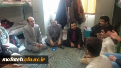 حضور جناب آقای دکتر علی خاکی معاون توسعه منابع انسانی و طرح و برنامه در پردیس شهید مفتح شهرری 5