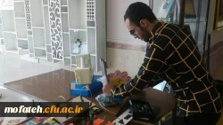 نمایشگاه دست سازه های درس ریاضی توسط دانشجویان آموزش ابتدایی 4