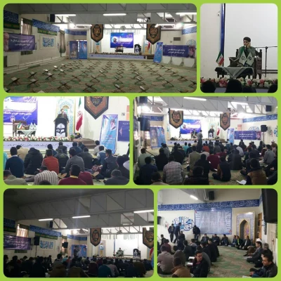 محفل انس با قرآن کریم گرامیداشت وحدت حوزه و دانشگاه در پردیس شهید مفتح شهرری برگزار شد 6