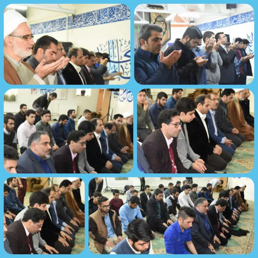 محفل انس با قرآن کریم گرامیداشت وحدت حوزه و دانشگاه در پردیس شهید مفتح شهرری برگزار شد 8