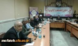 برگزاری شورای مدیران استانی و معارفه آقای دکتر محمد رضا فتحی به عنوان معاونت توسعه و منابع انسانی پردیس شهید مفتح شهرری  5