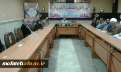 سومین شورای مدرسان پردیس شهید مفتح شهرری در سالن شهید رجایی با حضور استادان برگزار شد. 4