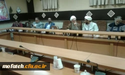 سومین شورای مدرسان پردیس شهید مفتح شهرری در سالن شهید رجایی با حضور استادان برگزار شد. 5