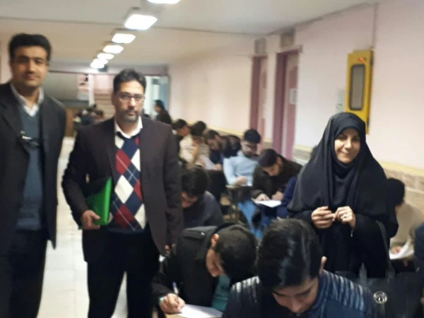 گزارش بازدید سرزده سرکارخانم دکتر مریم نادری معاونت محترم آموزشی، پژوهشی و فرهنگی مدیریت استان تهران 4