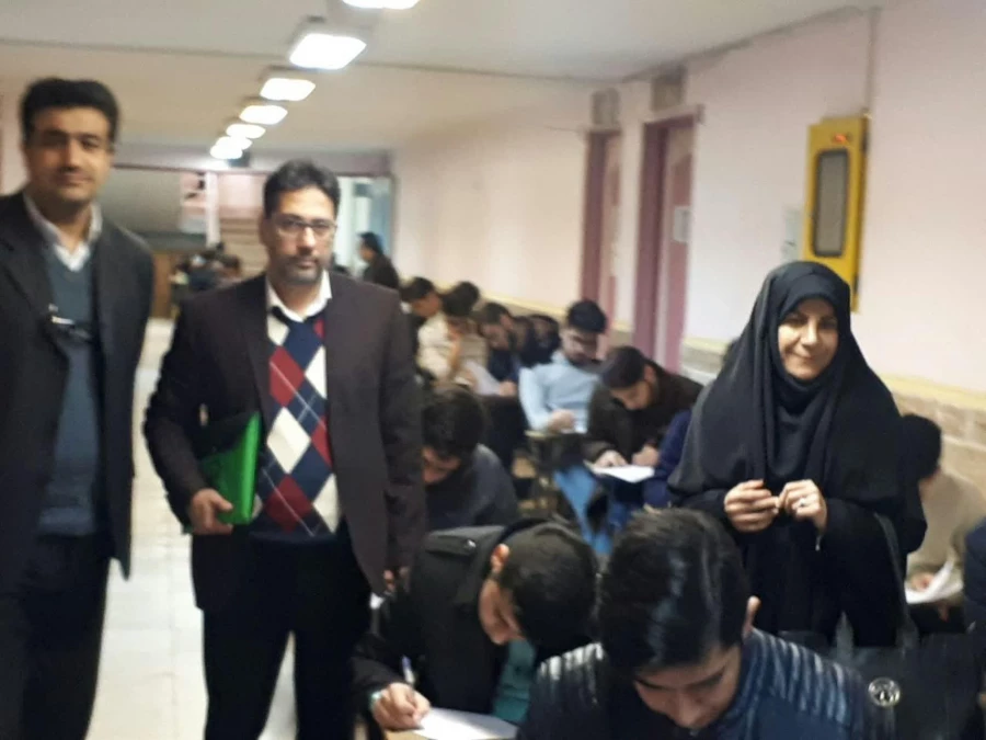 گزارش بازدید سرزده سرکارخانم دکتر مریم نادری معاونت محترم آموزشی، پژوهشی و فرهنگی مدیریت استان تهران 4