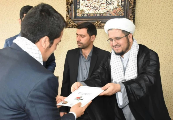 مراسم تکریم و  معارفه سرپرست بسیج دانشجویی دانشگاه فرهنگیان، پردیس شهید مفتح شهرری  4