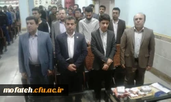 به مناسبت گرامیداشت میلاد مبارک حضرت حجت ابن الحسن صاحب الزمان علیه السلام و روز جوان ،مراسمی در پردیس شهید مفتح شهرری برگزار شد. 2