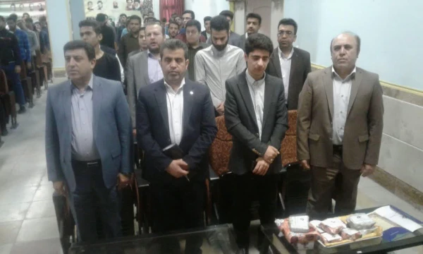 به مناسبت گرامیداشت میلاد مبارک حضرت حجت ابن الحسن صاحب الزمان علیه السلام و روز جوان ،مراسمی در پردیس شهید مفتح شهرری برگزار شد. 2