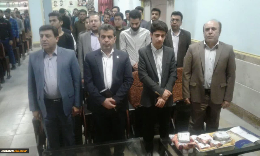 به مناسبت گرامیداشت میلاد مبارک حضرت حجت ابن الحسن صاحب الزمان علیه السلام و روز جوان ،مراسمی در پردیس شهید مفتح شهرری برگزار شد. 2