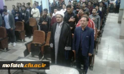 به مناسبت گرامیداشت میلاد مبارک حضرت حجت ابن الحسن صاحب الزمان علیه السلام و روز جوان ،مراسمی در پردیس شهید مفتح شهرری برگزار شد. 3