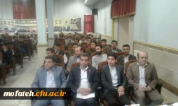 به مناسبت گرامیداشت میلاد مبارک حضرت حجت ابن الحسن صاحب الزمان علیه السلام و روز جوان ،مراسمی در پردیس شهید مفتح شهرری برگزار شد. 4