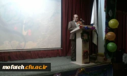 به مناسبت گرامیداشت میلاد مبارک حضرت حجت ابن الحسن صاحب الزمان علیه السلام و روز جوان ،مراسمی در پردیس شهید مفتح شهرری برگزار شد. 5