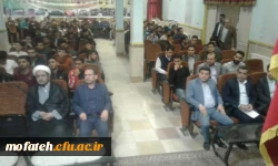 به مناسبت گرامیداشت میلاد مبارک حضرت حجت ابن الحسن صاحب الزمان علیه السلام و روز جوان ،مراسمی در پردیس شهید مفتح شهرری برگزار شد. 6