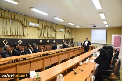 دومین جلسه دوره بالندگی صلاحیت های حرفه ای سند تحول بنیادین در پردیس شهید مفتح شهرری
