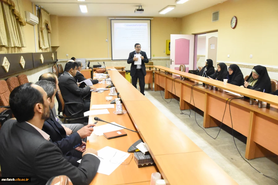 دومین جلسه دوره بالندگی صلاحیت های حرفه ای سند تحول بنیادین در پردیس شهید مفتح شهرری  2