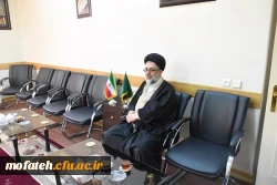 دومین دیدار آقای دکتر بلاغی و تعدادی از همکاران با امام جمعه ری به مناسبت هفته آموزش و مقام معلم 6
