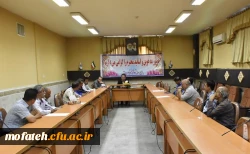 دومین جسله شورای اداری پردیس شهید مفتح برگزار شد. 5