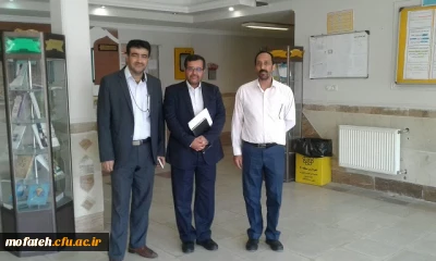 بازدید مدیر کل اداره مشاوره و بهداشت دانشگاه فرهنگیان از قسمت های مختلف پردیس شهید مفتح شهرری