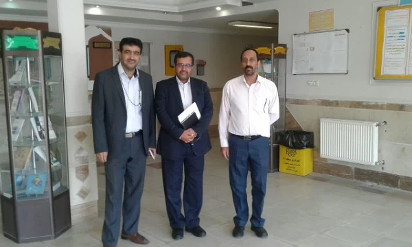 بازدید مدیر کل اداره مشاوره و بهداشت دانشگاه فرهنگیان از قسمت های مختلف پردیس شهید مفتح شهرری 2