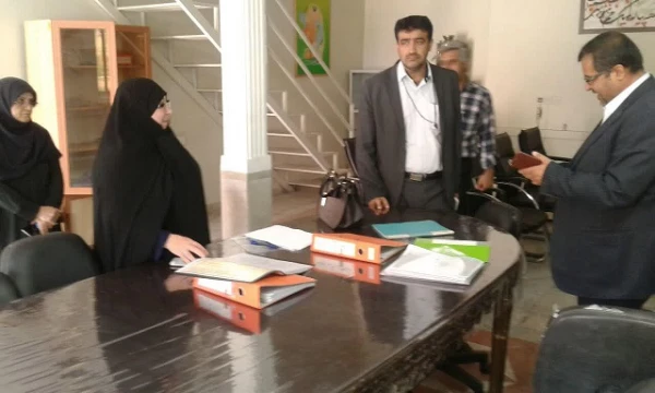 بازدید مدیر کل اداره مشاوره و بهداشت دانشگاه فرهنگیان از قسمت های مختلف پردیس شهید مفتح شهرری 3