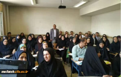 برگزاری دوره فرهنگی ویژه دانشجومعلمان مهارت آموز ماده۲٨ ورودی۹۷