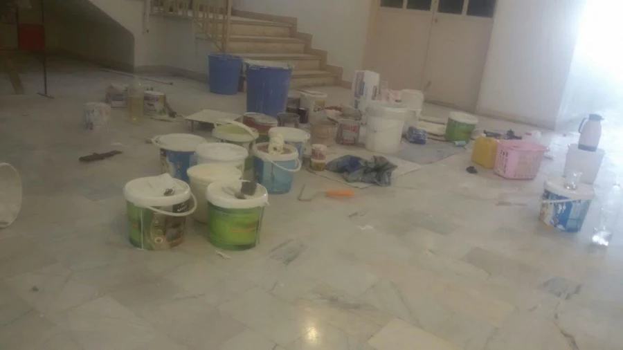 آماده سازی پردیس شهید مفتح برای سال تحصیلی 98-99 5