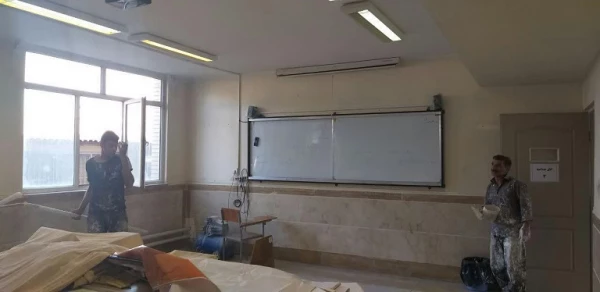 استقبال از مهر 98: مراحل بهسازی و آماده سازی پردیس شهید مفتح  7