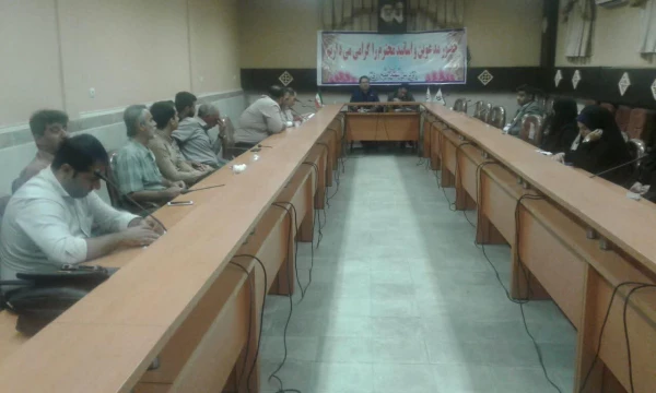 برگزاری جلسه شورای اداری به مناسبت نزدیک شدن به آغاز سال تحصیلی جدید برگزار گردید. 3