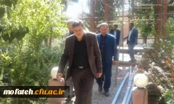 بازدید سرزده ریاست محترم دانشگاه فرهنگیان از پردیس شهید مفتح شهر ری
 3