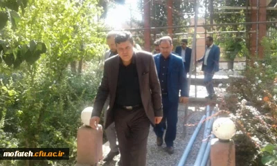  

بازدید جناب آقای دکتر حسین خنیفر ریاست محترم دانشگاه فرهنگیان از پردیس شهید مفتح شهر ری
