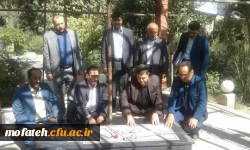 بازدید سرزده ریاست محترم دانشگاه فرهنگیان از پردیس شهید مفتح شهر ری
 3